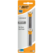 Bic Graphite Leads - 0.5 mm HB, 2 Blister Packs of 12 Leads