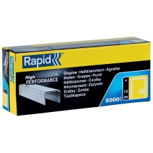 Rapid High-Performance Staples for Textiles, Finewire No. 13, Leg Length 8mm, St