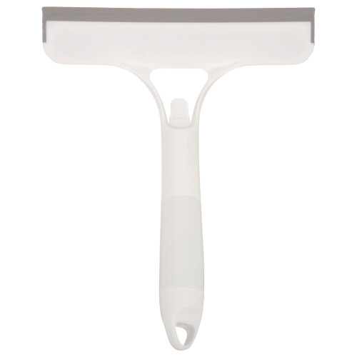 2Pcs White Plastic Shower Squeegee Window Glass Cleaner for Home 2