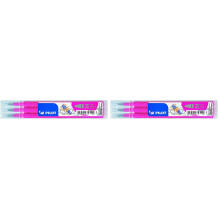 Pilot Refills for Frixion Rollerball 0.7 mm, Pink, (Pack of 6)