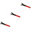 3Pièces Clé À Ergot En Carbure Ajustable Rouge Pour Meuleuse Angle 5