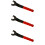 3Pièces Clé À Ergot En Carbure Ajustable Rouge Pour Meuleuse Angle 8