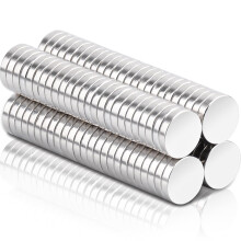 100 Pcs Mini 5 mm x 1 mm Neodymium Magnets Round - Strong Fridge and Whiteboard Magne