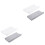 4Pièces Protège-Table À Bébé Lavable Polyester Couleur Mixte 4