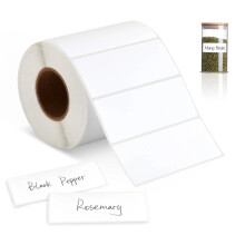 1000 Self Adhesive Address Labels On Roll Sticky Stickers 89mm x 36mm