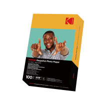 KODAK Snapshot Photo Paper - Instant Photo Paper, Glossy Finish, Pack of 100 Sheets,