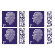 1st Class Stamps (4 Pack) | QR Barcoded Self Adhesive | Postage Stamps for Standard M