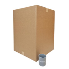 W.E. Roberts Tall Strong Double Wall Extra Large Cardboard Boxes 18" x 18" x 24" / 45