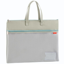 A3 Document Bag Mesh Zip Wallets File Folder Zipper Bags Waterproof Plastic Wallets f