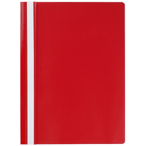 Q-Connect A4 Project Folder - Red (Pack of 25)