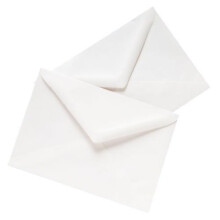 50 7" x 5" White Envelopes for Greetings Cards 184mm x 133mm Free Post - 100gsm Premium Thickness