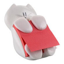 Post-it Dispenser Z-Notes CAT, Pack of 1 Pad, 90 Sheets per Pad, 76 mm x 76 mm, Pink