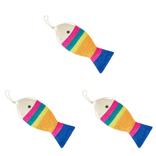3Pièces Griffoir Chat Chic Multi Couleur Pour Chat 1