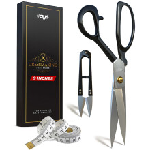 VAYS Fabric Scissors 9 Inch Premium Dressmaking Scissors for Sewing Tailoring & Craft
