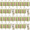 32Pièces Cloches De Fer Pour Animaux Copper Bells 5