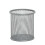 Q-Connect Mesh Pen Pot Silver KF00846 1