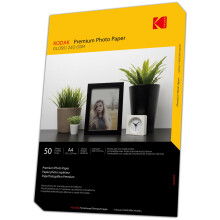 Kodak Photo Paper A4 (Glossy 240gsm - 50 Sheets) Premium Photographic Paper, Universa