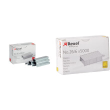 Rexel No.16 24/6 mm Standard Staples, For Stapling up to 20 Sheets, Use with Desktop