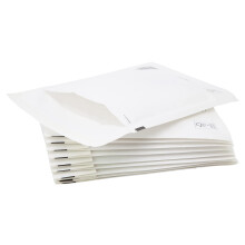 Postmaster Padded Envelopes A5 White Peel Seal Bubble Mailers 170 x 225mm, 50 Pack