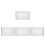 4Pièces Écran Projecteur Extérieur Polyester Pliable Multi Usage 6