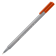 STAEDTLER Triplus 334-48 Fineliner Triangular Shaft in Cardboard Case, Metal-Encased