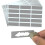 1200 Pieces, 48 x 15 mm, Scratch Off Labels Stickers Grey Rectangle 1