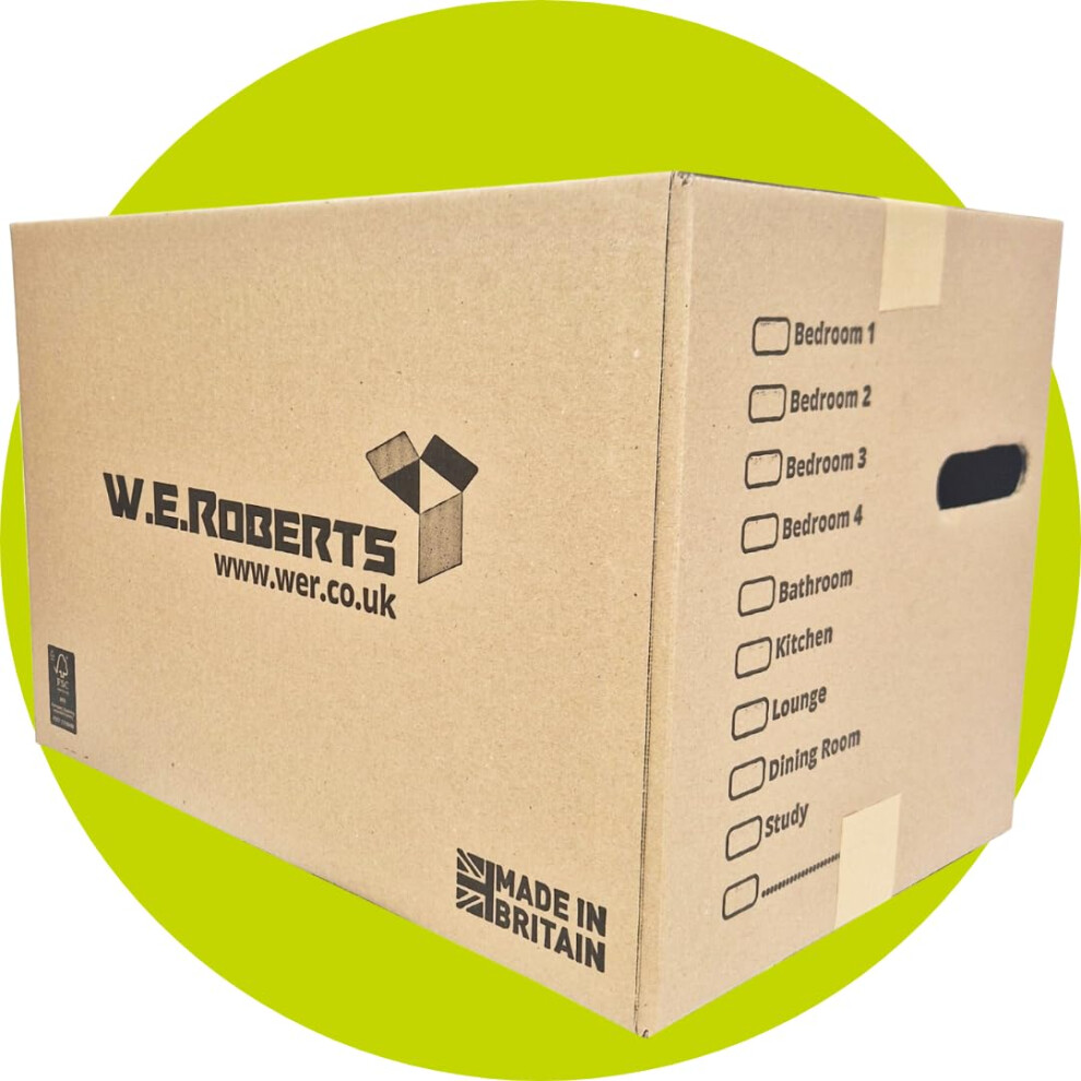 Photos - Envelope / Postcard Moving Boxes x 20 Large Strong Cardboard Packing Boxes for Moving House – Ideal for Storage, Moving, and Packing 45.7cm x 28