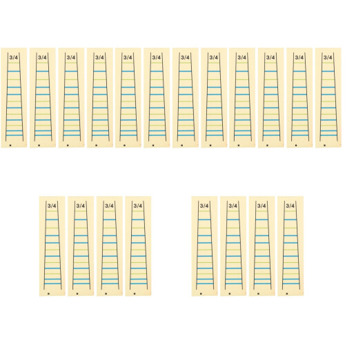 20Pièces Décalcomanies Multicouleur Pour Violon Guide Doigts Pro 2
