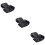 3Pièces Boxe PU Adulte Respirants Protection Main 9