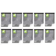 Q-Connect A4 Graph Refill Pad 80 Sheet (10 Pack) KF02231 , White