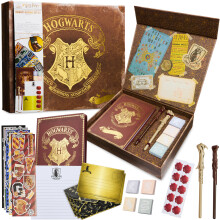 Harry Potter Gifts, Stationery Set with Notebook, Wand Pen, Letter Writing Set with E