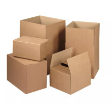 Venuscello 25 Boxes - 12 x 9 x 5 Inch Heavy Duty Single Wall Cardboard Boxes, for Mov