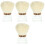 4Pièces Pinceaux Beige Pour Et Ongles 5