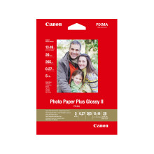 Canon PP-201 Glossy II Photo Paper Plus 5x7 (20 Sheets) - Ideal for Photo Printing, 5x7, 13x18cm - Durable Prints, Instant Touch-Dry - Compatible wit