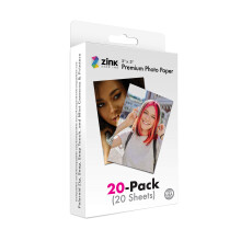 Zink 2"x3" Premium Photo Paper (20 Pack) Compatible with Polaroid Snap, Snap Touch, Z
