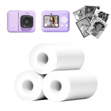 ETIKEZ Kids Instant Print Camera Paper, Thermal Printing Refill Set for Funshot 20 HD