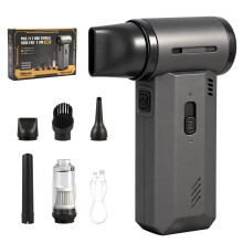 Zenbanzer Compressed Air Duster,180000RPM Super Power Cordless Air Duster & Vacuum,Ha