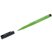 Faber-Castell Art & Graphic Pitt Artist Pen Brush India Ink Pen, Leaf Green, Single P