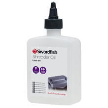 Swordfish Shredder Oil Lubrication Bottle 240ml - Suitable for all Paper Shredders re