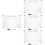 4Ensembles Tableau Effaçable Transparent Pour Décoration 8