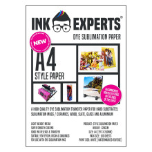 Ink Experts Style A4 Sublimation Paper 120gsm (100 Sheets)