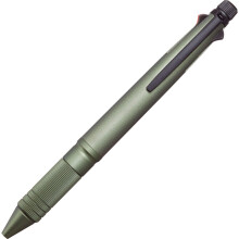 Uni Jetstream 4&1 Metal Edition 0.5mm Ballpoint Pen (Black, Red, Blue, Green) and Mec