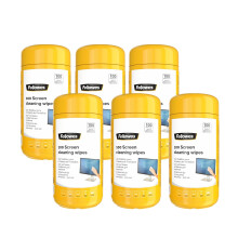 Fellowes 100 Screen Wipes Tub for Home and Office - Monitor/Laptop/iPad/Mobile Phone/