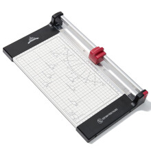 JIELISI Rotary Paper Trimmer Cutting Performance up to 10 Sheets,12 Inch Cut Len