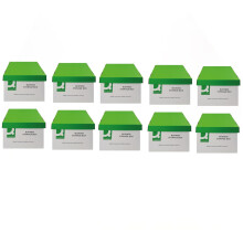 Q-Connect Business Storage Box 335x400x250mm Green and White (Pack of 10)