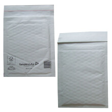 50 Large G/4 A4 Size Mail Lite White Padded Envelopes Mailers - Peel+Seal Bubble Bags - 240x330mm 9.5x13" Sealed Air Postal Packing Mailing Shipping