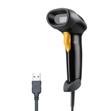 Eyoyo Handheld USB 2D Barcode Scanner, Wired Automatic QR Code Scanner PDF417 Data Ma