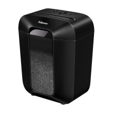 Fellowes Paper Shredder for Home Office Use, 8 Sheet Mini Cut, Deskside Shredders with 17 Litre Bin and Safety Lock, Powershred LX41 Advanced Securit