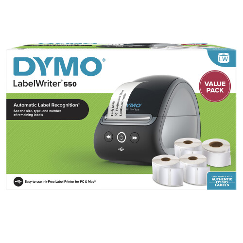 DYMO Dymo Labelwriter 550 Value Pack