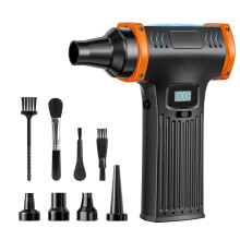 150000RPM Compressed Electric Air Duster: Rechargeable Portable Cordless Air Blower -